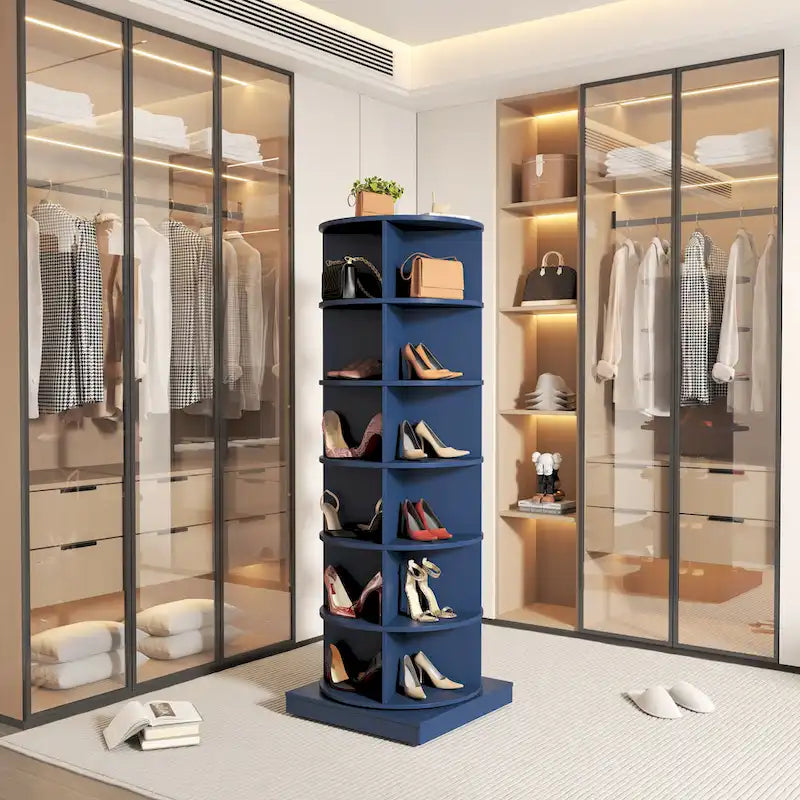 360 Rotating Shoe Cabinet 6 Layers