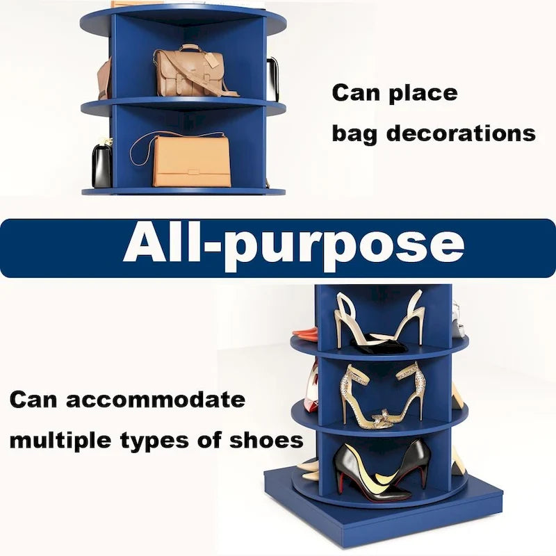 360 Rotating Shoe Cabinet 6 Layers