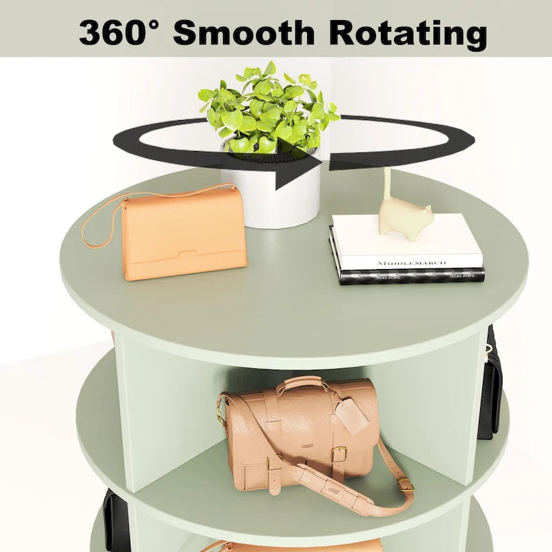 360 Rotating Shoe Cabinet 6 Layers