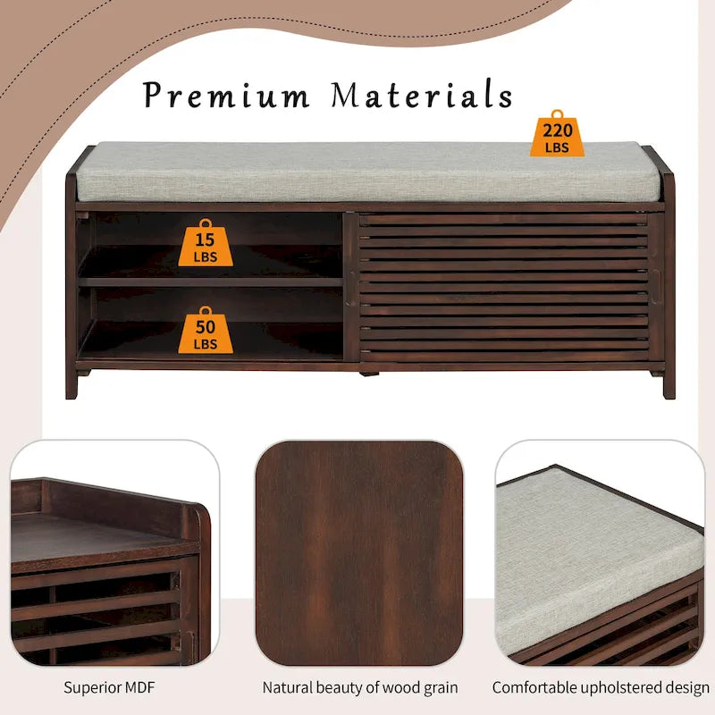 Shutter Storage Bench