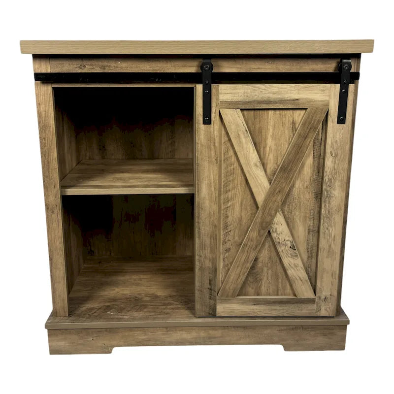 Farmhouse Style Sideboard Storage Cabinet for Living Room, Coffee Bar & Kitchen