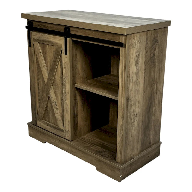 Farmhouse Style Sideboard Storage Cabinet for Living Room, Coffee Bar & Kitchen