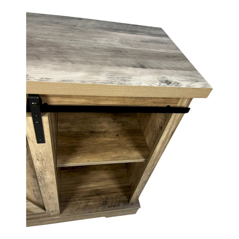 Farmhouse Style Sideboard Storage Cabinet for Living Room, Coffee Bar & Kitchen