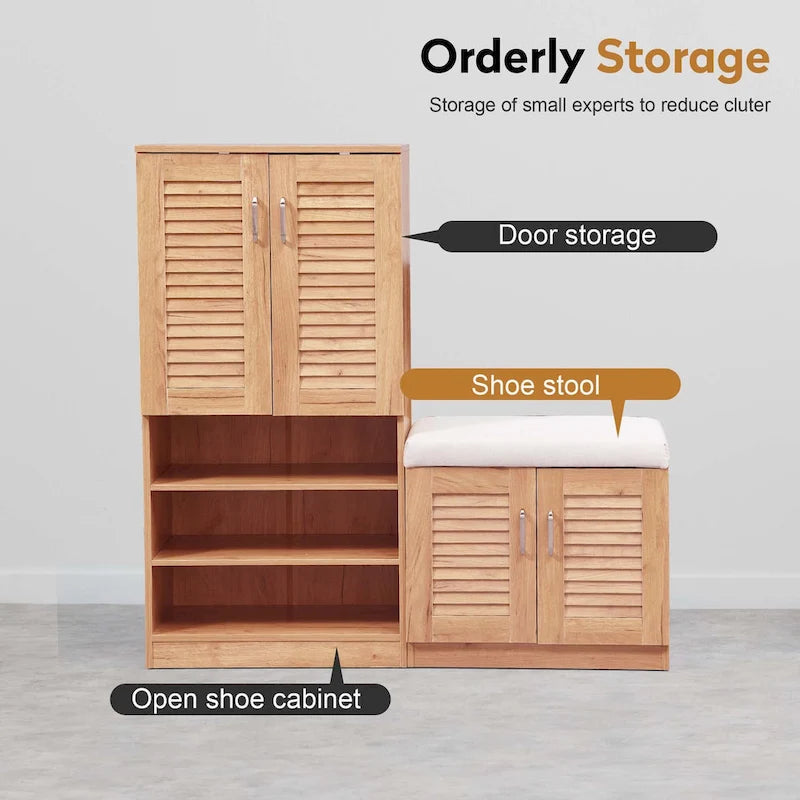 Multi-Functional Shoe Storage Cabinet