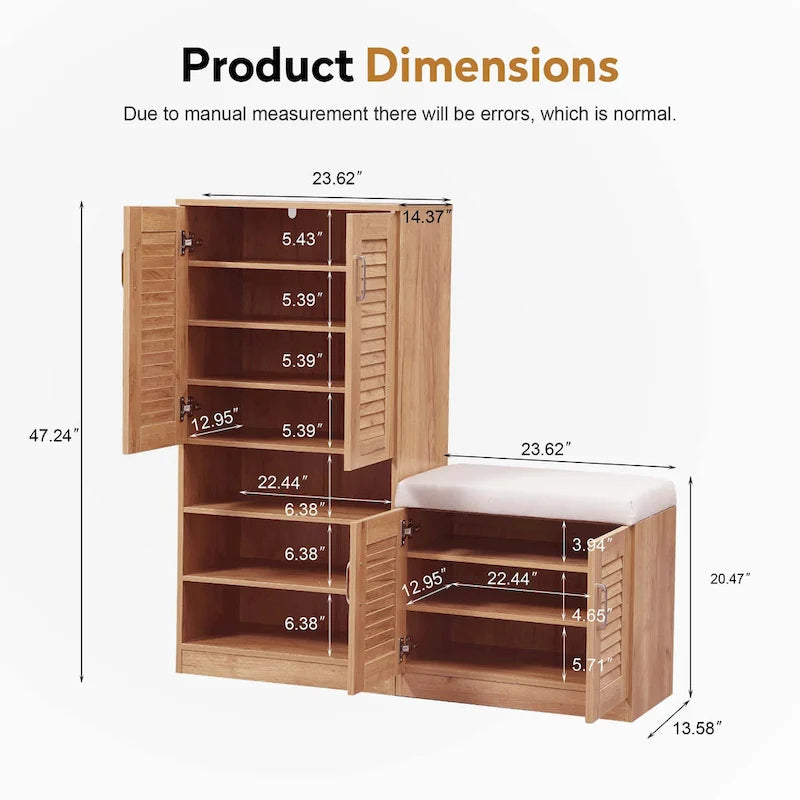 Multi-Functional Shoe Storage Cabinet