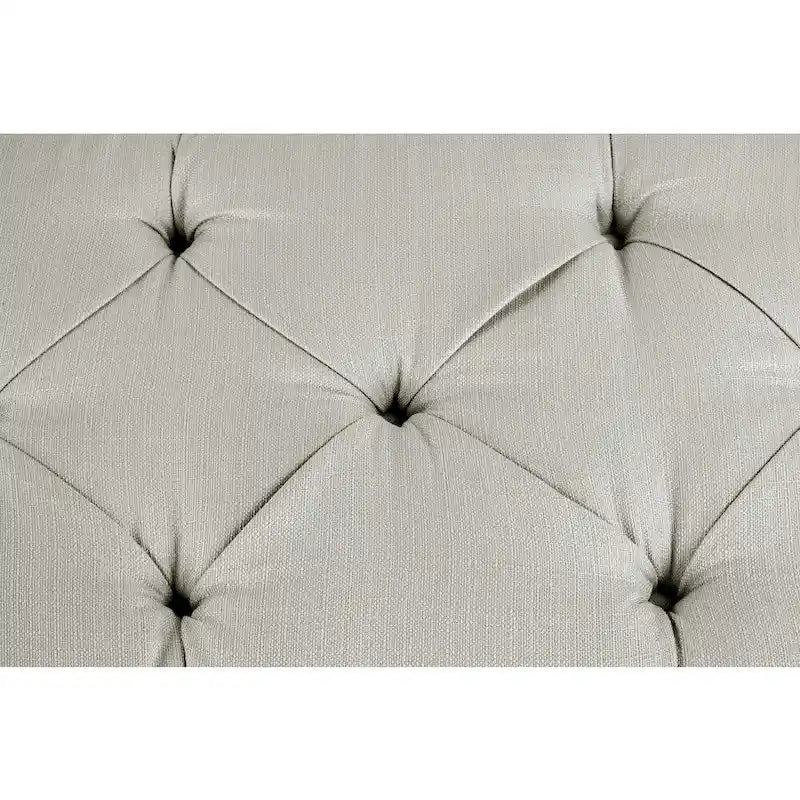Diamond Tufted Upholstered Storage Bench