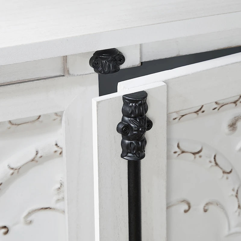 Retro and Romantic Floral Cabinet