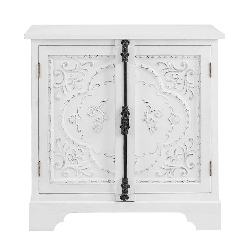 Retro and Romantic Floral Cabinet