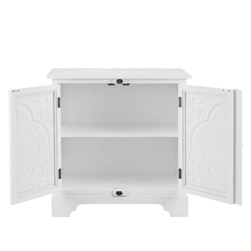 Retro and Romantic Floral Cabinet