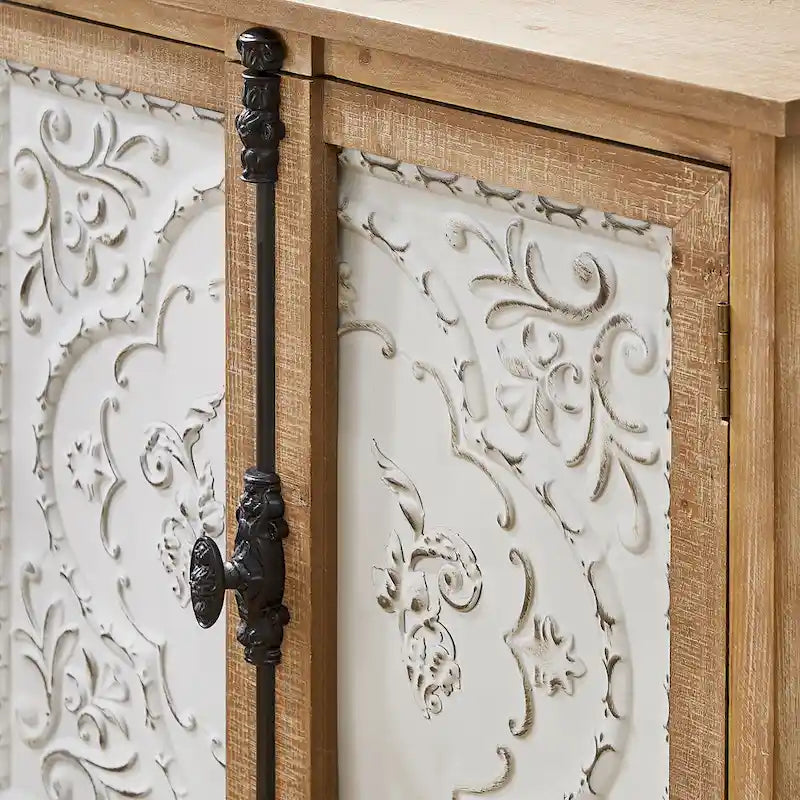 Retro and Romantic Floral Cabinet