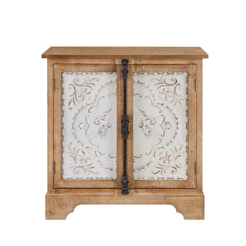 Retro and Romantic Floral Cabinet