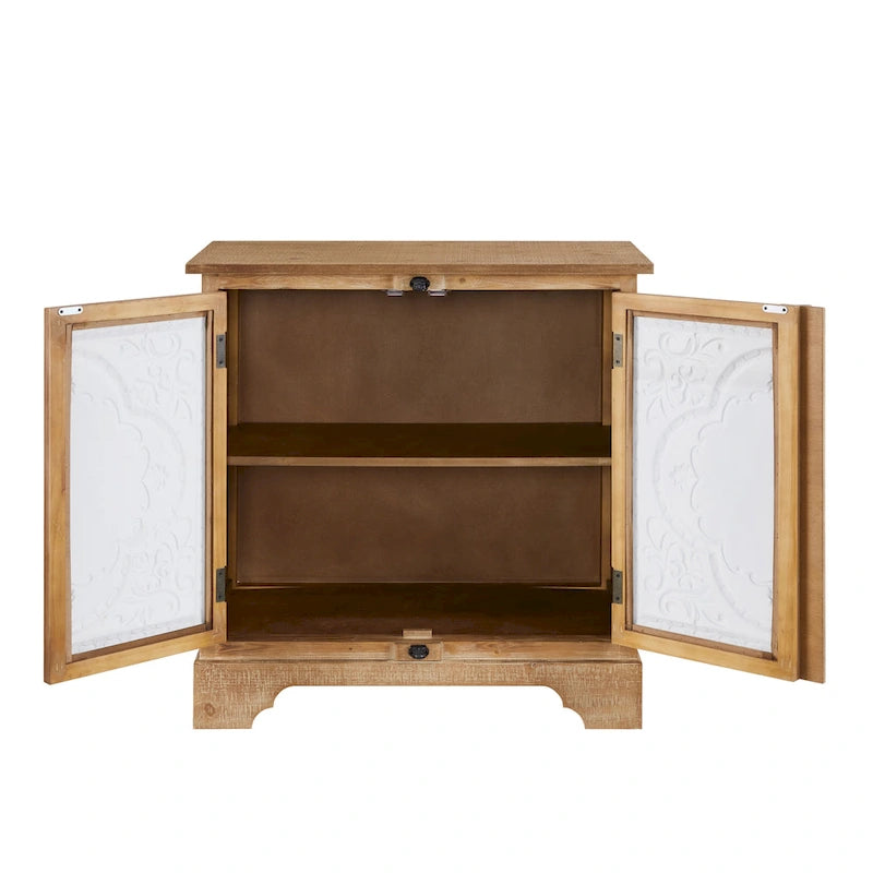 Retro and Romantic Floral Cabinet