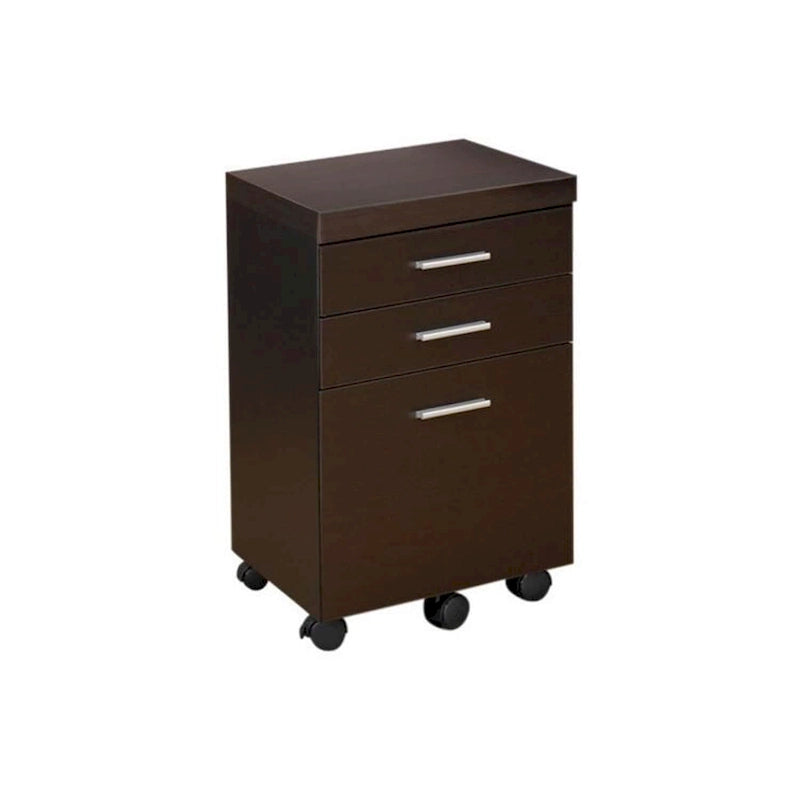 3-Drawer Mobile File Cabinet