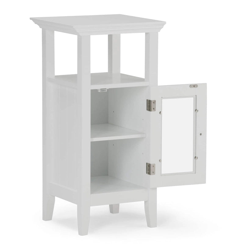 30 inch H x 15 inch W Floor Storage Bath Cabinet