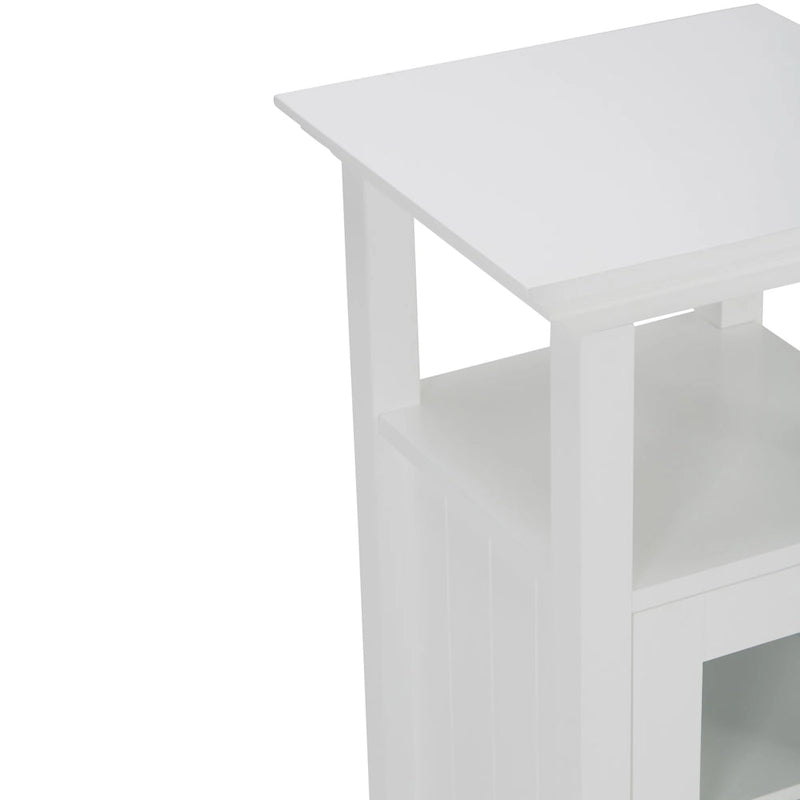 30 inch H x 15 inch W Floor Storage Bath Cabinet