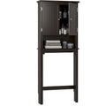 Bathroom Storage Over The Toilet, Cabinet Organizer with Adjustable Shelves and Double Doors
