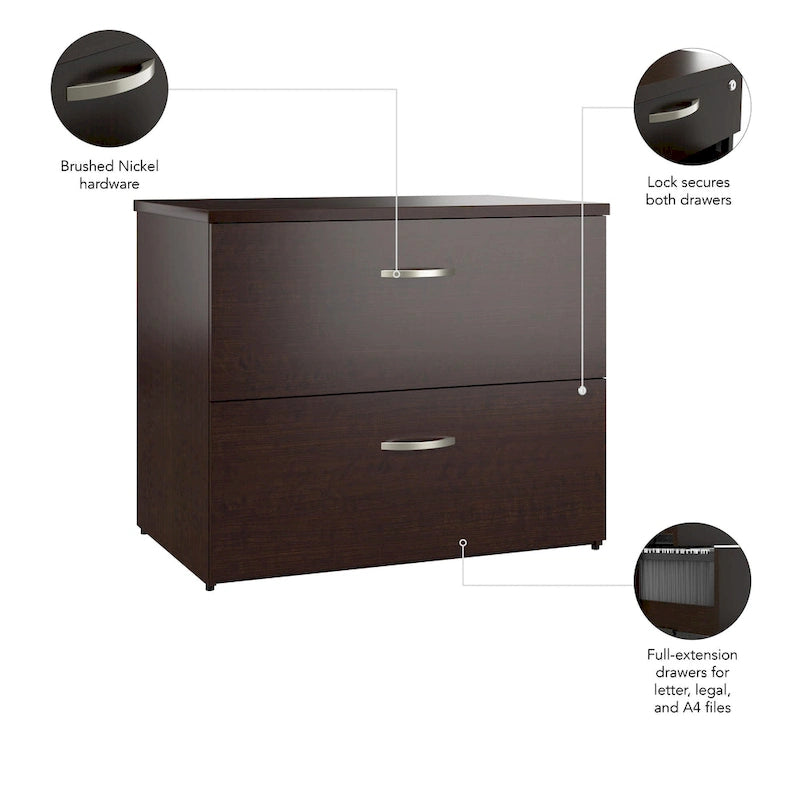 2 Drawer Lateral File Cabinet