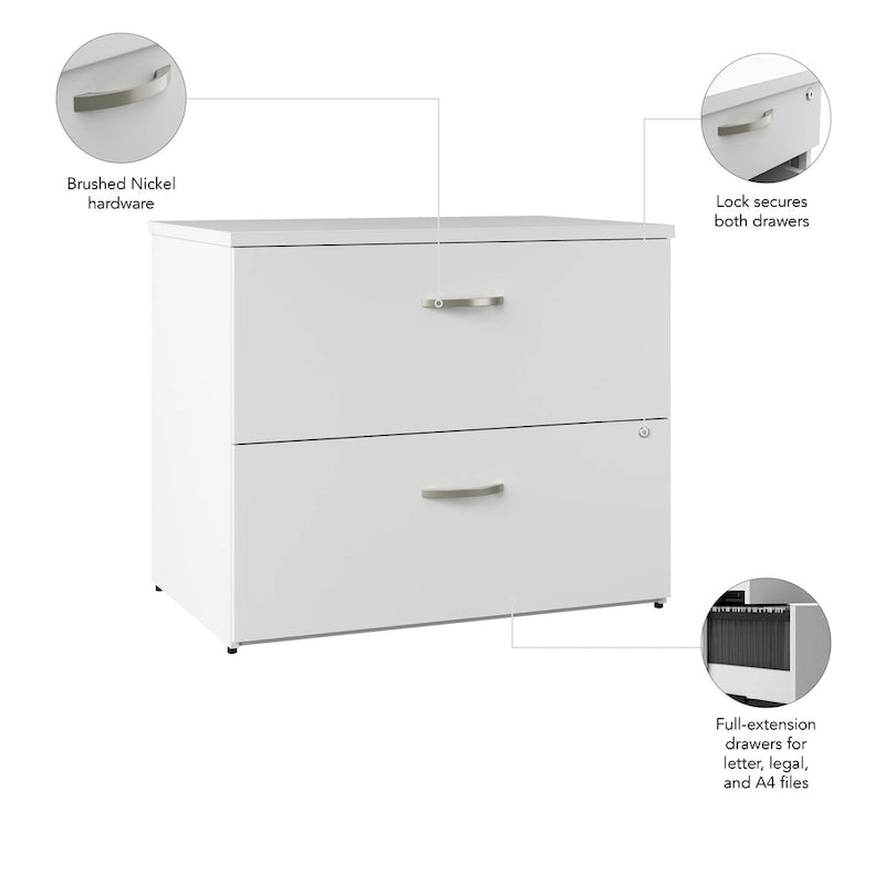 2 Drawer Lateral File Cabinet