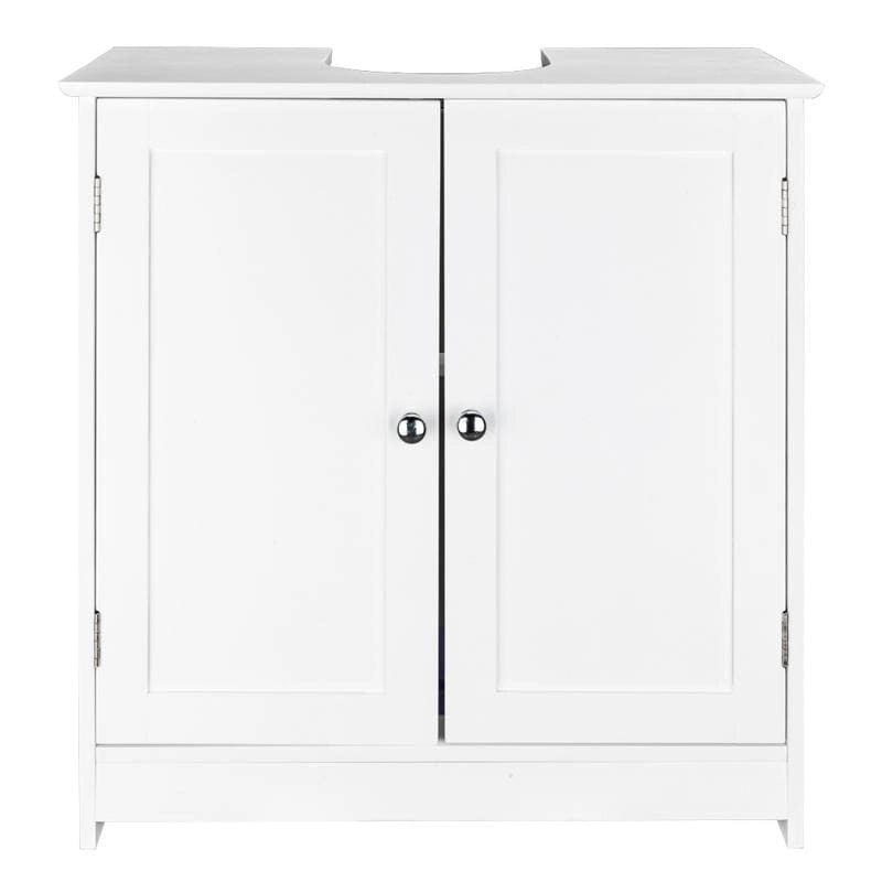 23" Bathroom Wood Vanity Storage 2-Door Floor Cabinet