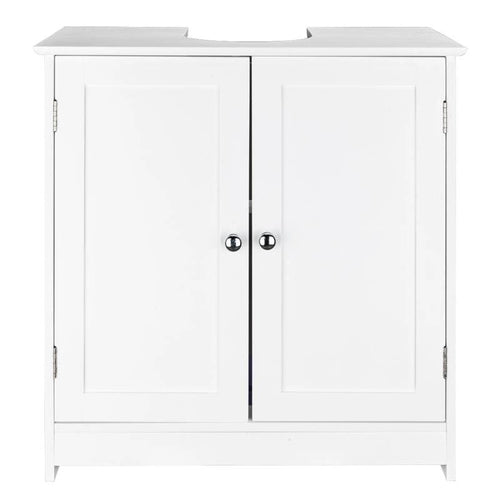 23" Bathroom Wood Vanity Storage 2-Door Floor Cabinet