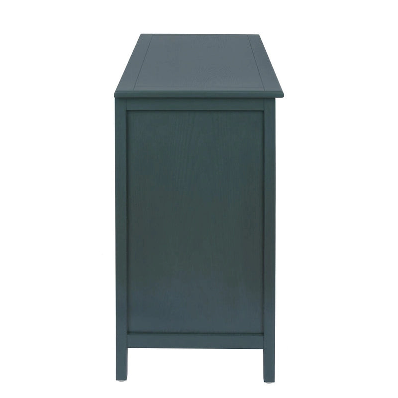 3 Drawer Cabinet with Natural Rattan, Suitable for Bedroom, Living Room & Study