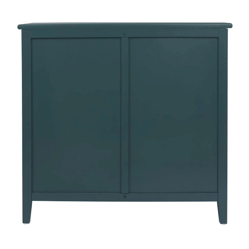3 Drawer Cabinet with Natural Rattan, Suitable for Bedroom, Living Room & Study