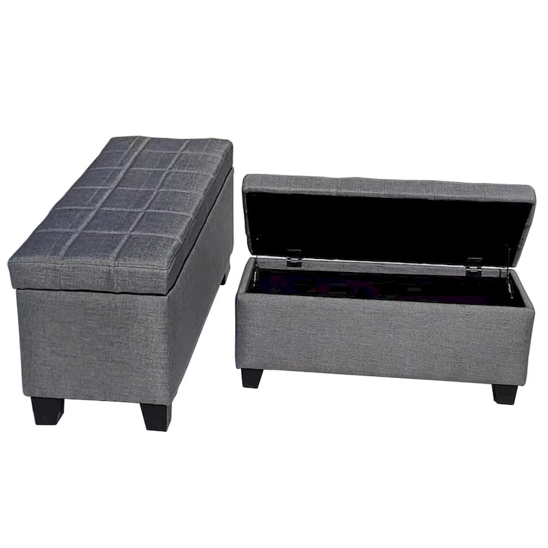 Storage Rectangular Bench