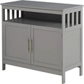 Sideboard Buffet Cabinet - 39.25" L x 17" W x 31.5" H
