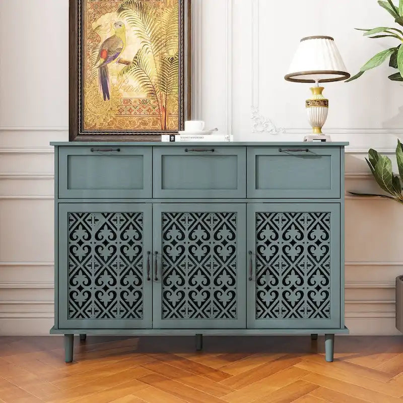 3 Door 3 Drawer Cabinet Suitable for Bedroom