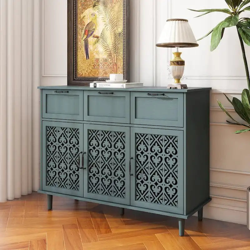 3 Door 3 Drawer Cabinet Suitable for Bedroom