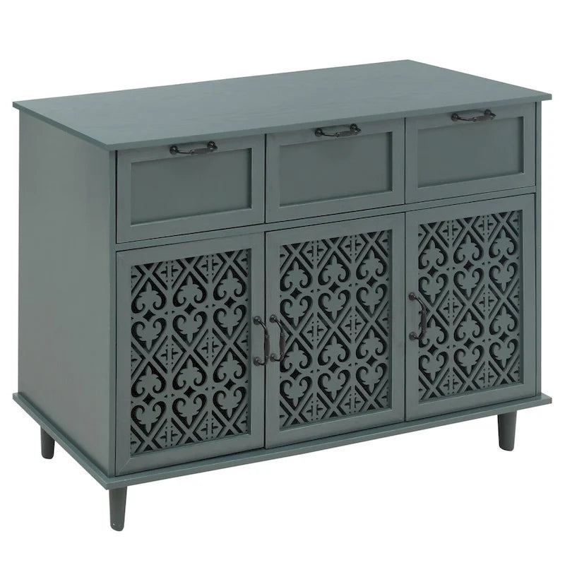 3 Door 3 Drawer Cabinet Suitable for Bedroom