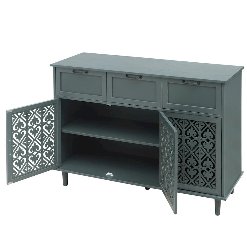 3 Door 3 Drawer Cabinet Suitable for Bedroom