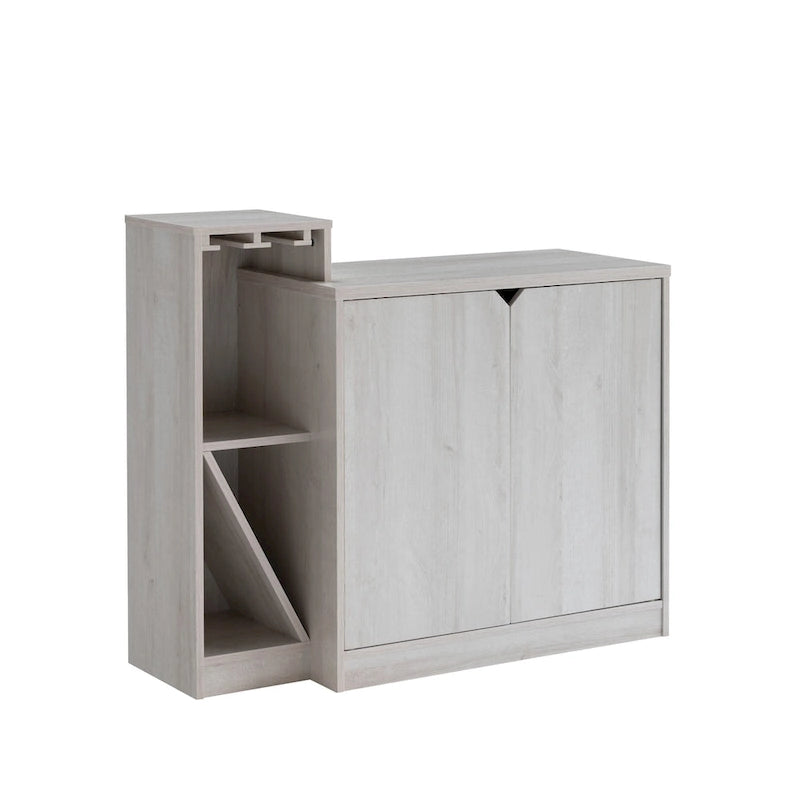 Bar Cabinet with Wine Bottle Storage and Display