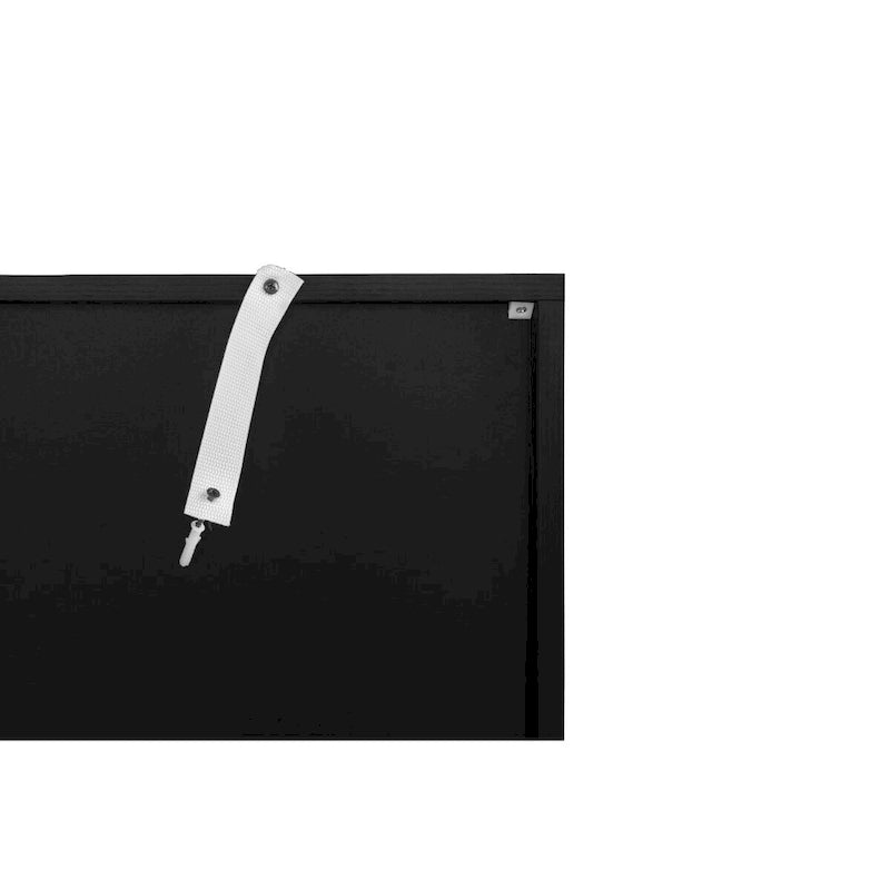 Sideboard-Buffetschrank mit 4 Türen und verstellbarem Einlegeboden